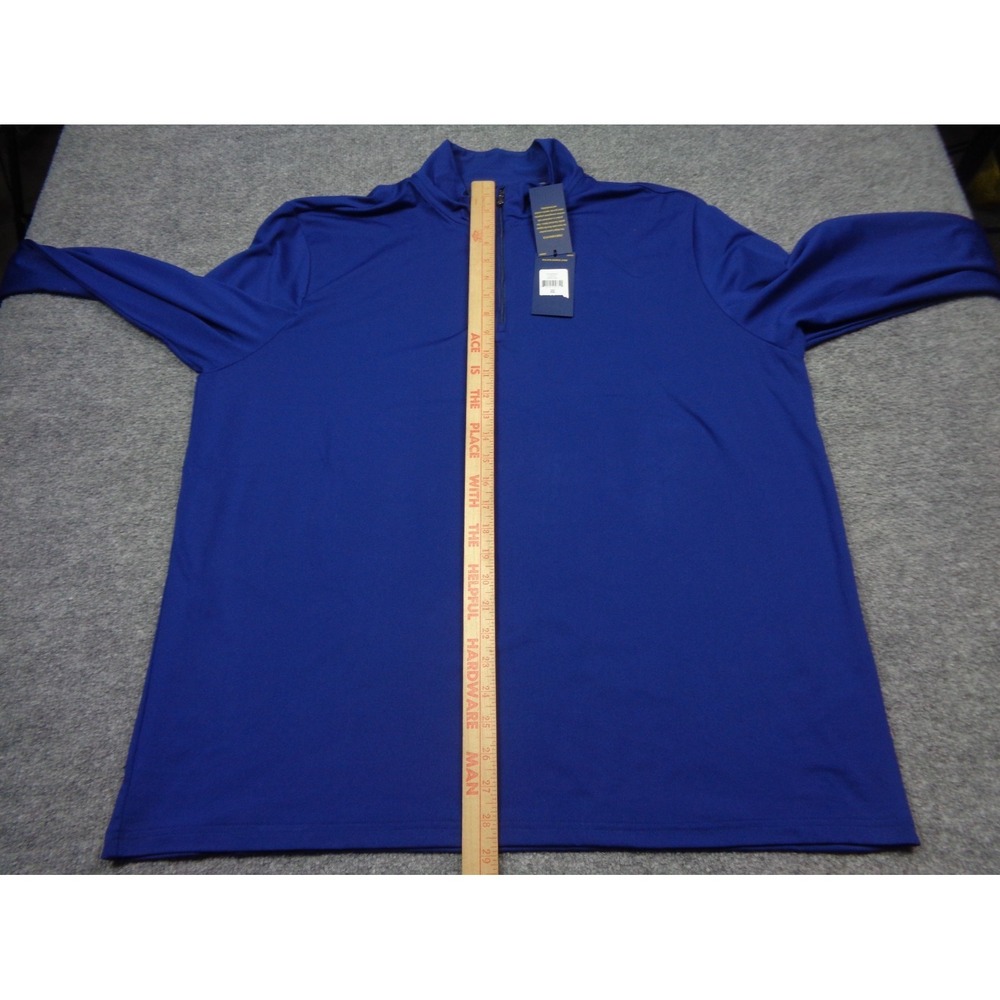 Polo Ralph Lauren Performance Quarter-Zip Mens Size 2XL Blue Pullover NWT Golf - Picture 12 of 12
